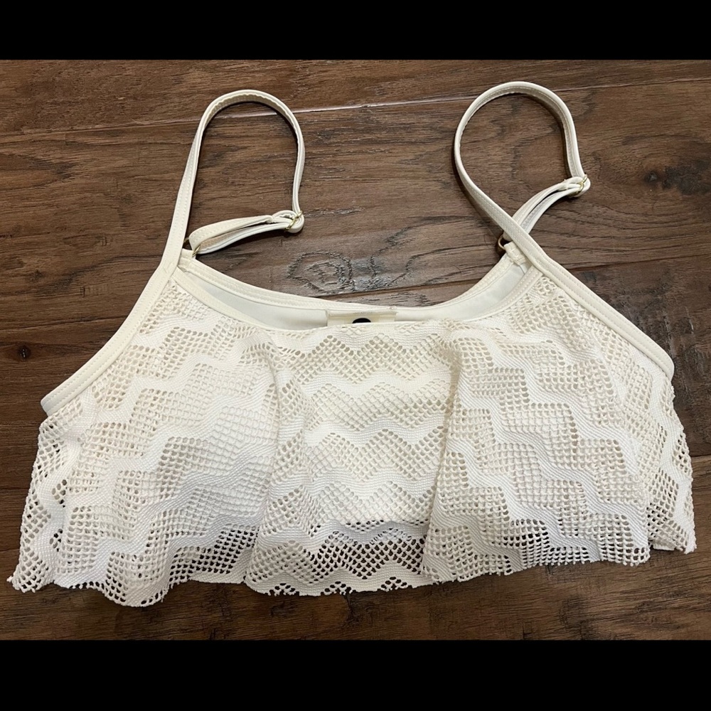 Roxy Cream Lace Camisole Top